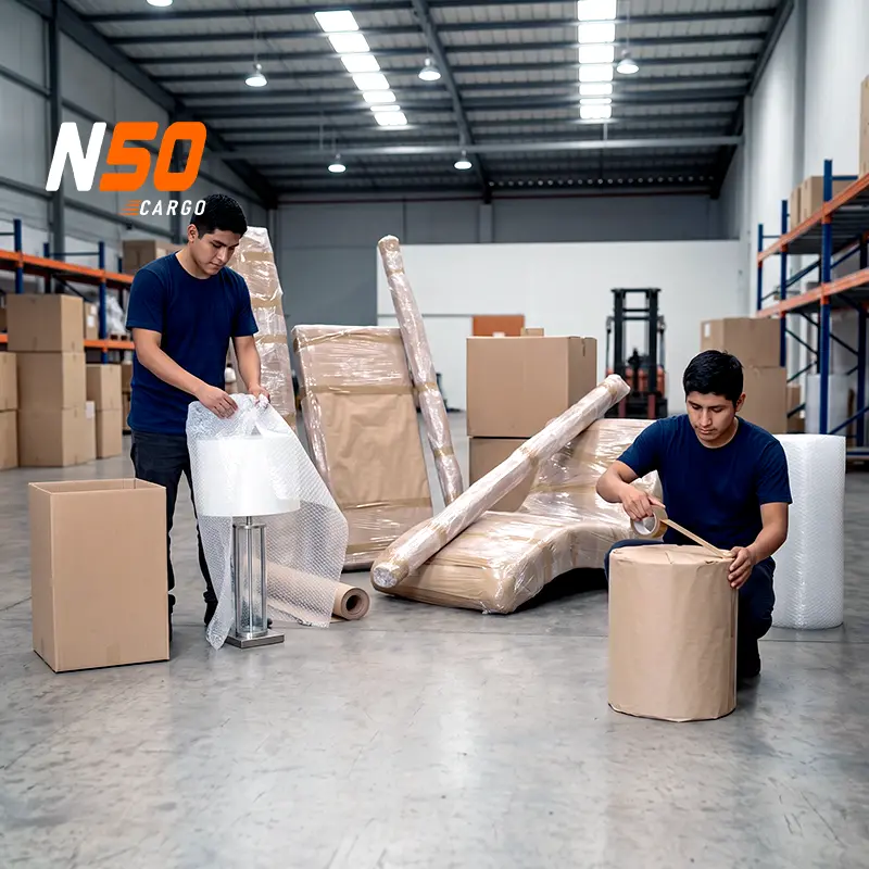 Diversos productos y mercadería listos para ser enviados de Tacna a Chile