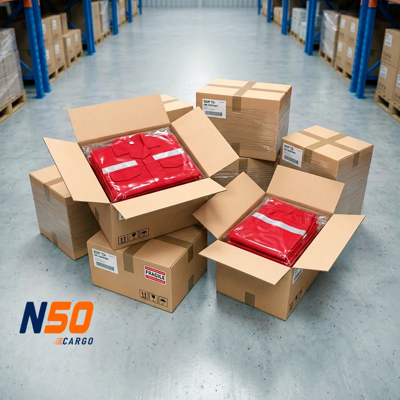 Uniformes corporativos y deportivos listos para exportación