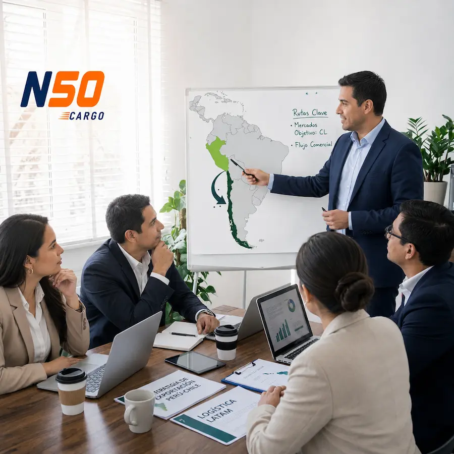 Equipo de expertos en logística internacional y aduanas