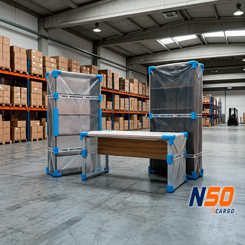 Mobiliario de oficina y equipamiento comercial importado